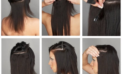 How To Put In Clip In Hair Extensions Yourself?