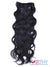 Mybhair Body Wave Remy Real Hair Clip In Hair Extensions For Natural Hair - 7pcs#1 Jet Black Show