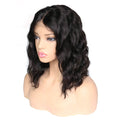 MYB 13x6 Bob Lace Frontal Wig Human Virgin Hair for african american side review