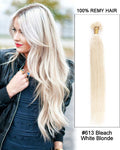 Mybhair Light Blonde Straight U Tip Keratin Fusion 100% Brazilian Remy Human Hair Extensions