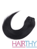 Mybhair Body Wave Remy Real Hair Clip In Hair Extensions For Natural Hair - 7pcs  #1 Jet Black 2