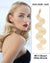 Mybhair blonde Body Wave Stick Tip I Tip Human Hair Keratin Hair Extensions