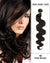 Mybhair Darkest Brown Brazilian Remy Human Hair Body Wave Nail Tip U Tip Keratin fusion Hair Extensions