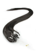 Mybhair Human Hair Extensions Straight Micro Loop Brazilia Remy Hair