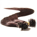 Mybhair Brown Straight U Tip Keratin Fusion 100% Brazilian Remy Human Hair Extensions