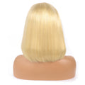MYB 13A 13x6 Lace Frontal Straight Blonde Bob Wig Human Hair Back review