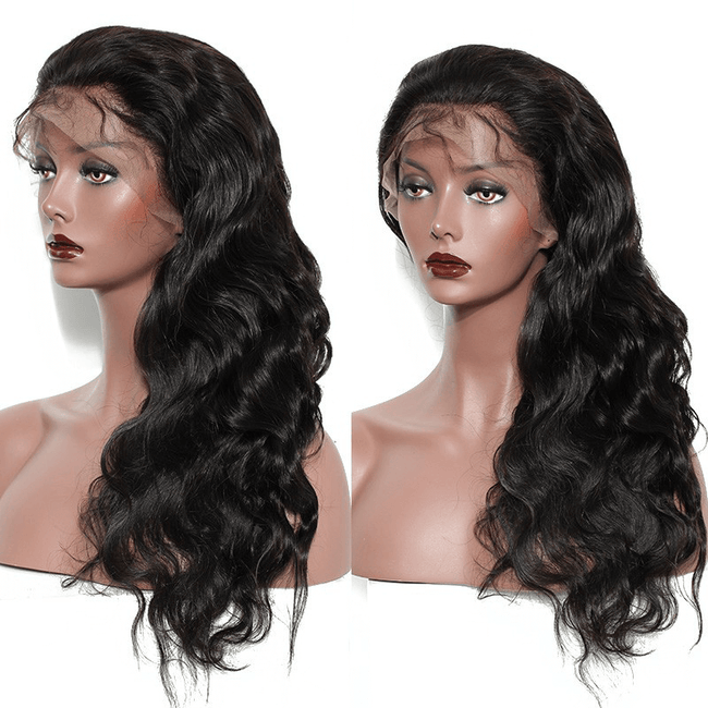 MYB 13A 360 Lace Frontal Wig Body Wave 150% Density Virgin Human Hair show