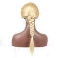 MYB #613 Blonde 13A 360 Lace Frontal Wig Body Wave Virgin Human Hair 180% Density back ponytail