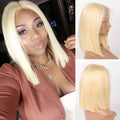 MYB Blonde L Part Wig Middle Part Straight Bob Wig Virgin Human Hair KOL Review