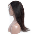 MYBhair Indian Straight 360 Lace Frontal with Baby Hair Remy Human Hair Closure