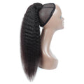 MYBhair Remy Brazilian Kinky Straight Hair Wrap Around Ponytail Human Hair Extensions 6