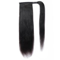 MYBhair Straight Brazilian Hair Wrap Around Ponytail Remy Human Hair For Black Women 4