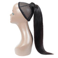 MYBhair Straight Brazilian Hair Wrap Around Ponytail Remy Human Hair For Black Women 3