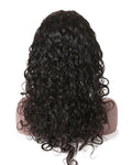 Mybhair Human Hair Natural Wave Lace Frontal Wigs For Black Women Back