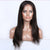 Mybhair Natural Straight brazilian Remy Human Hair Full Lace Wigs-#1B Natural Black 1
