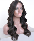 Mybhair Brazilian Virgin Hair Wavy Glueless Full Lace Human Hair Wigs For Black Women Right
