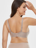 Full Coverage Minimizer Wire-free Seamless Bra Toffee - WingsLove
