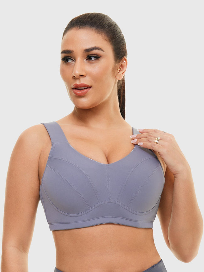 Full Coverage Underwire Workout Sports Bras - WingsLove