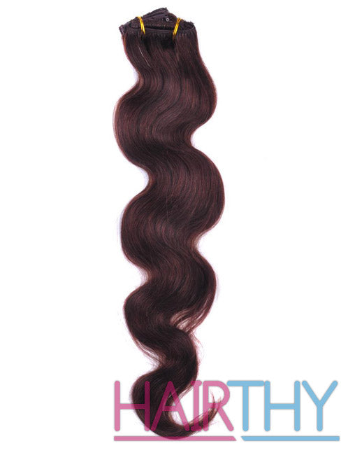 Mybhair Body Wave 100% Brazilian Remy Hair Clip In Hair Extensions show