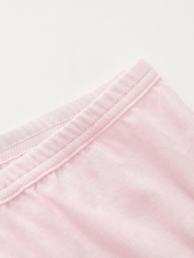 High-Cut Brief Cotton Plus Size Underwear 3 PCS Pink - WingsLove
