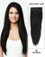 Mybhair Jet Black Straight 100% Remy Hair Clip in Hair Extension for Short Hair Lookbook