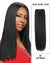 Mybhair #1 Jet Black Straight Weave 100% Remy Hair Weft Hair Extensions