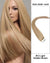 Mybhair 100% Remy Hair Tape In Human Hair Extensions Light Golden Brown Straight 