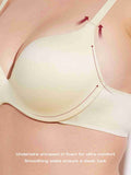 Super Padded T-Shirt Bra Add Two Cups Nude - WingsLove
